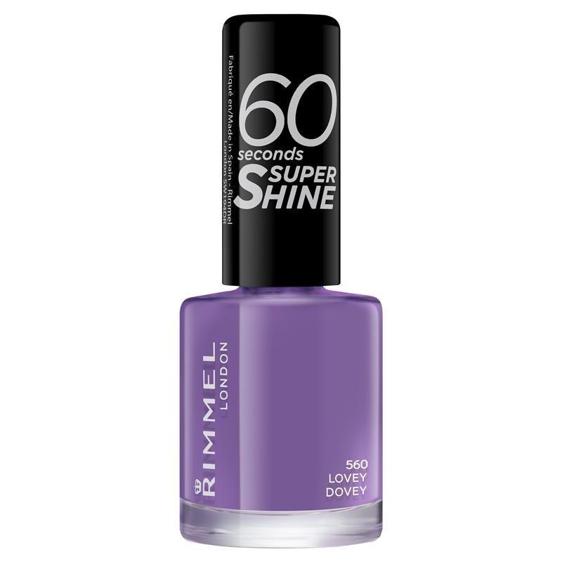 Rimmel London 60 Sec Super Shine Nail Polish 560 Lovey Dovey 8 Ml