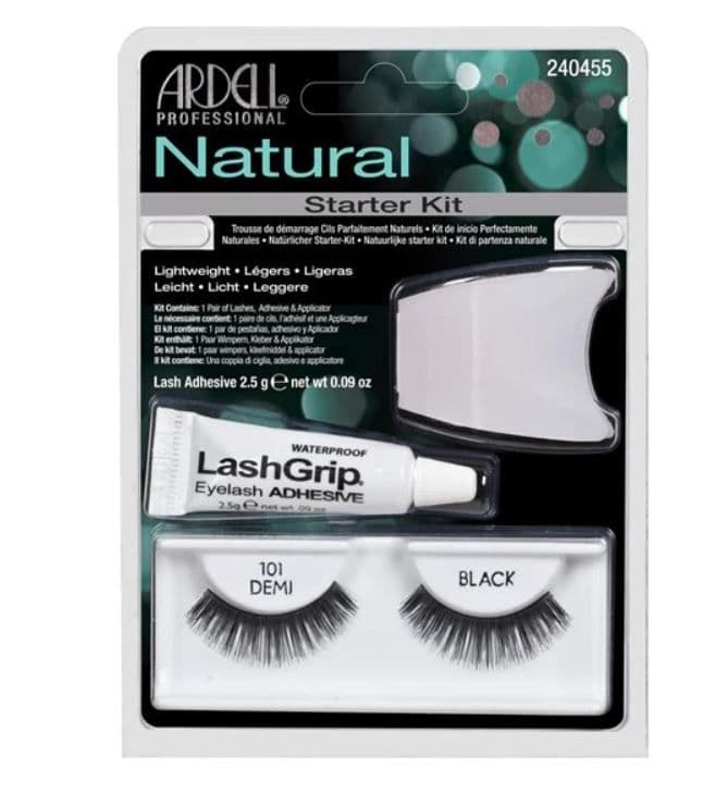 Ardell Professional Natural Lashes Starter Kit 101 Demi Black