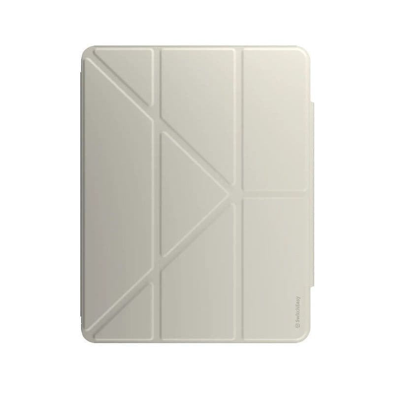 Switcheasy Origami Nude Folding Folio Clear Hardback Case With Pencil Holder For 2022 Ipad 10Th Gen Starlight