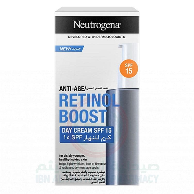 Neutrogena Retinol Boost Day Cream Spf15 50Ml