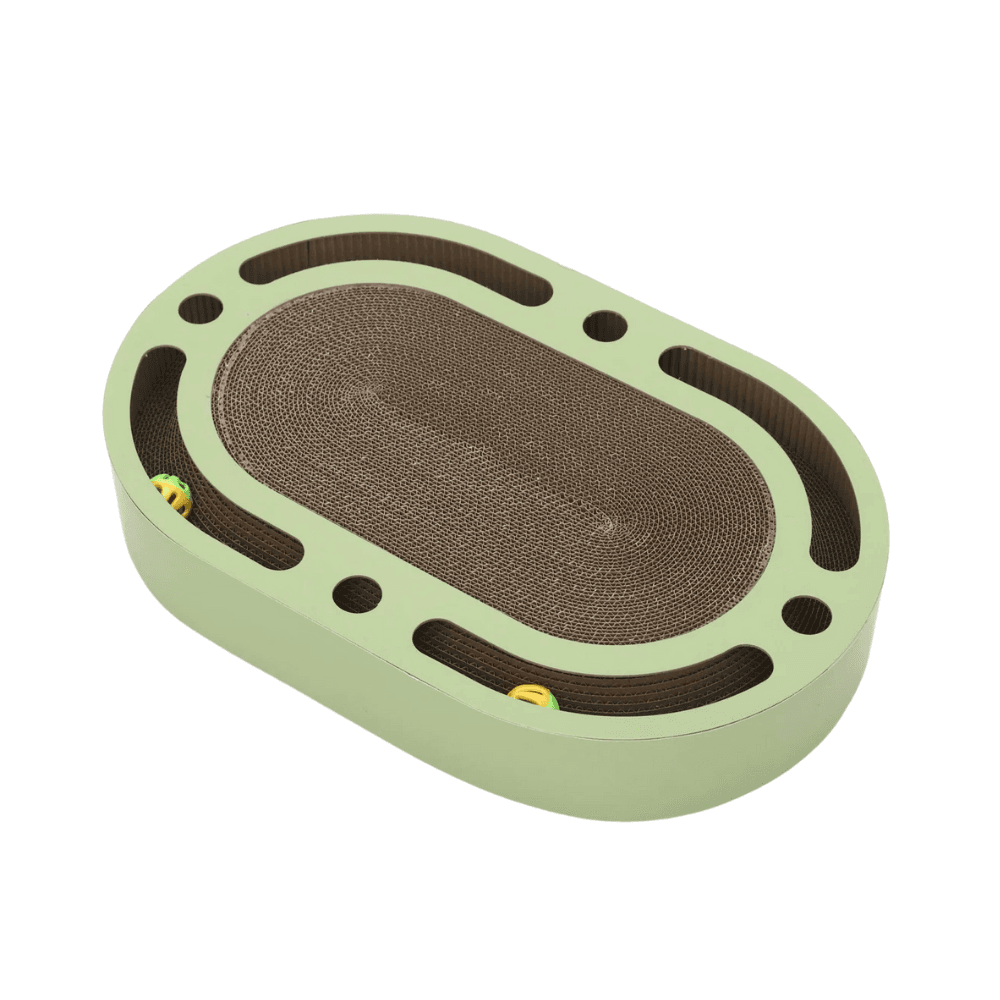 Hoopet Oval Multifunctional Turntable Cat Scratching Board - Small