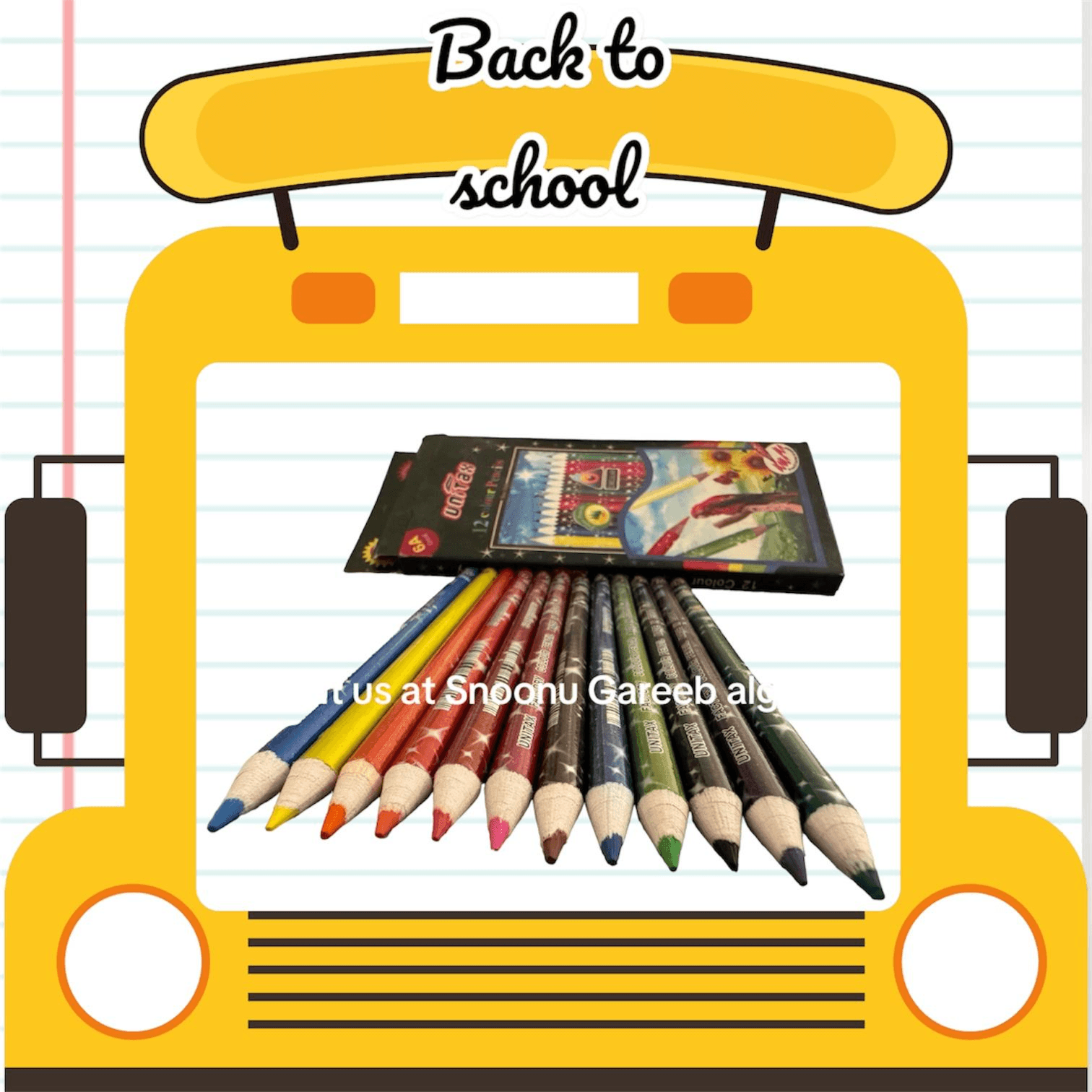 12 Color Pencils