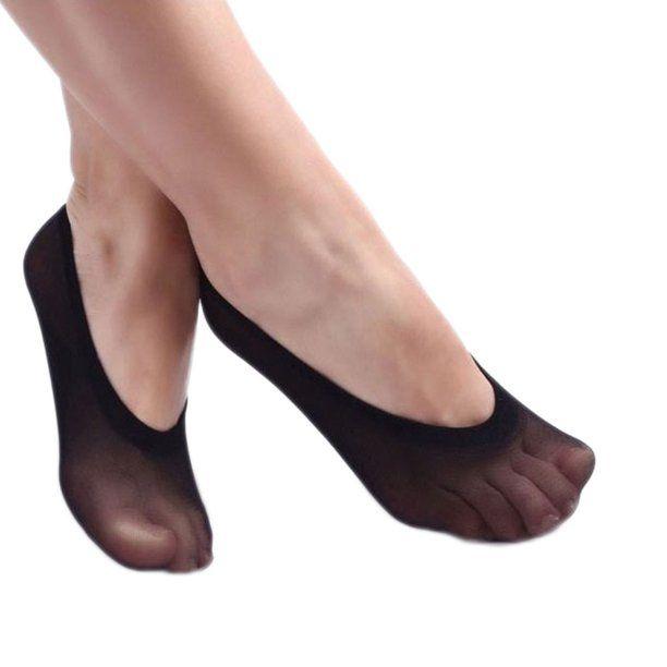 Daymod Lady Invisible Liner Black Socks 1 Pair