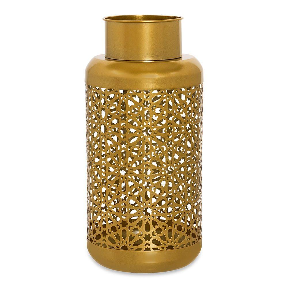 Nova Metal Vase, Gold