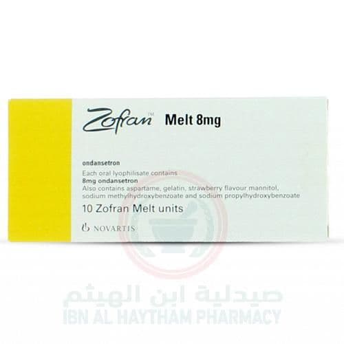 Zofran Melt 8Mg Tablets 10'S