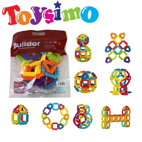 26Pcs Geometry Building Blocks Set