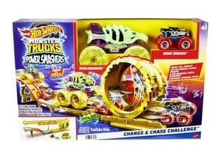 Mattel Hot Wheels Mt Power Smashers Destruction Race & Chase