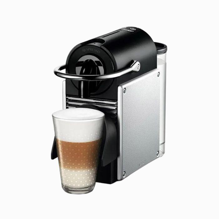 Nespresso Gnn133Mcl00098 D61-Me-Al-Ne2 Coffee Machine Pixie D61 2Pc Xa Silver