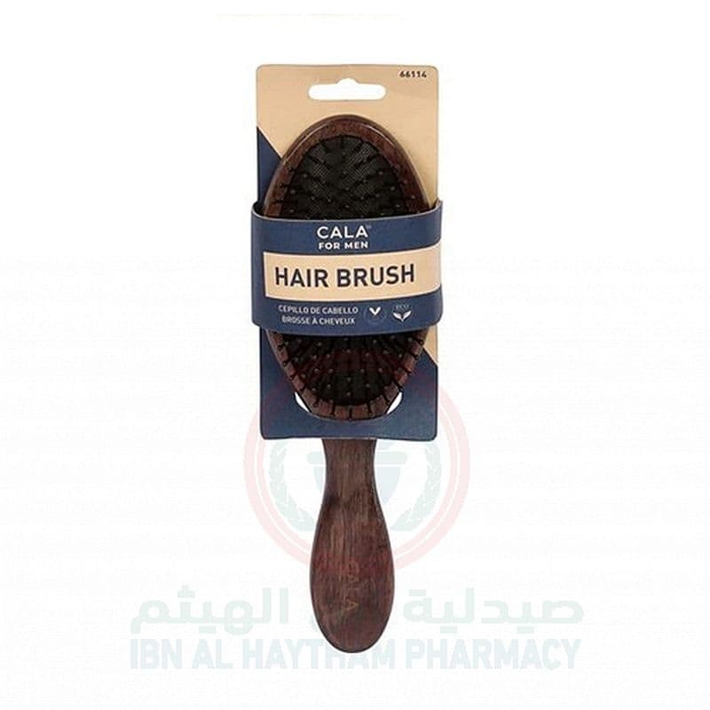 Cala Hair Brush Dark Wood