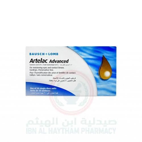 Artelac Advanced Eye Drops Vials X30