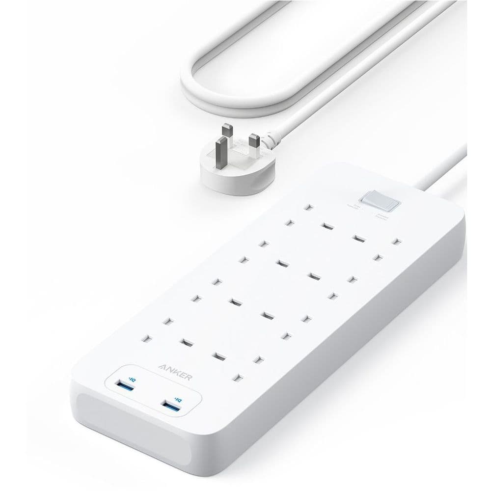 Anker 342 Usb Power Strip - White