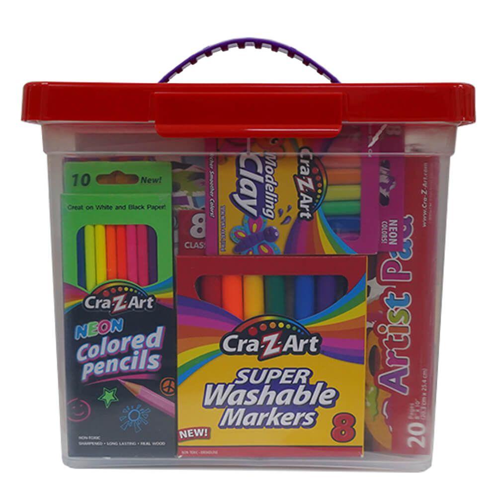 Cra-Z-Art Ultimate Art Extravaganza Tub (130 Pieces)