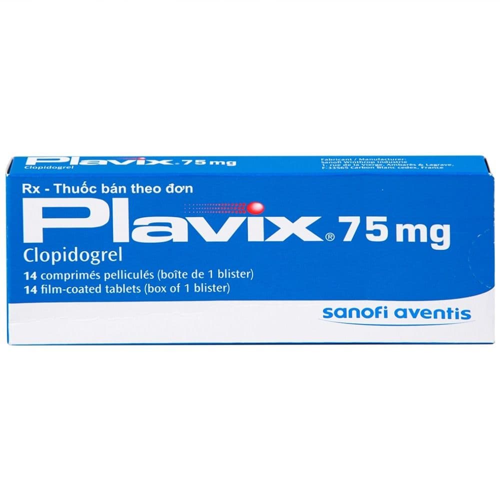 Plavix 75 mg 28 Tablets