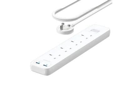 Anker 322 Usb Power Strip 4 Ac, 2 Usb-A