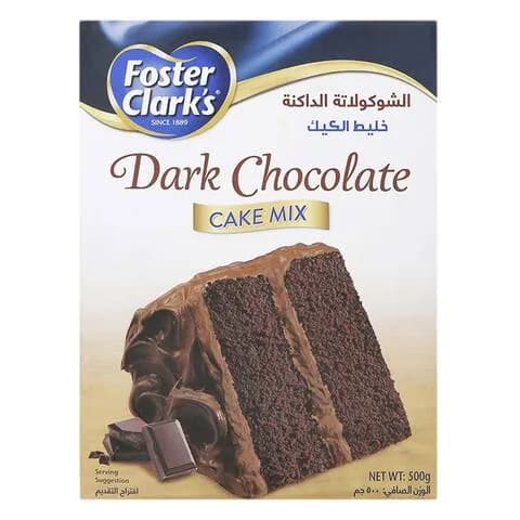 Foster Clark'S Dark Chocolate Cake Mix 500G