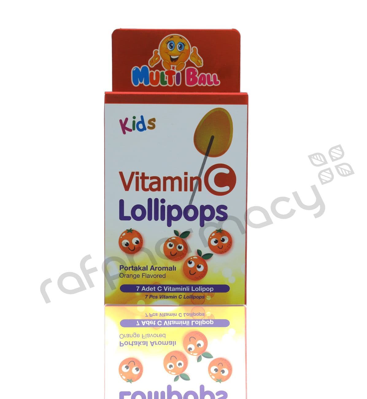 Multiball Kids Vitamin C Lollipops 7'S