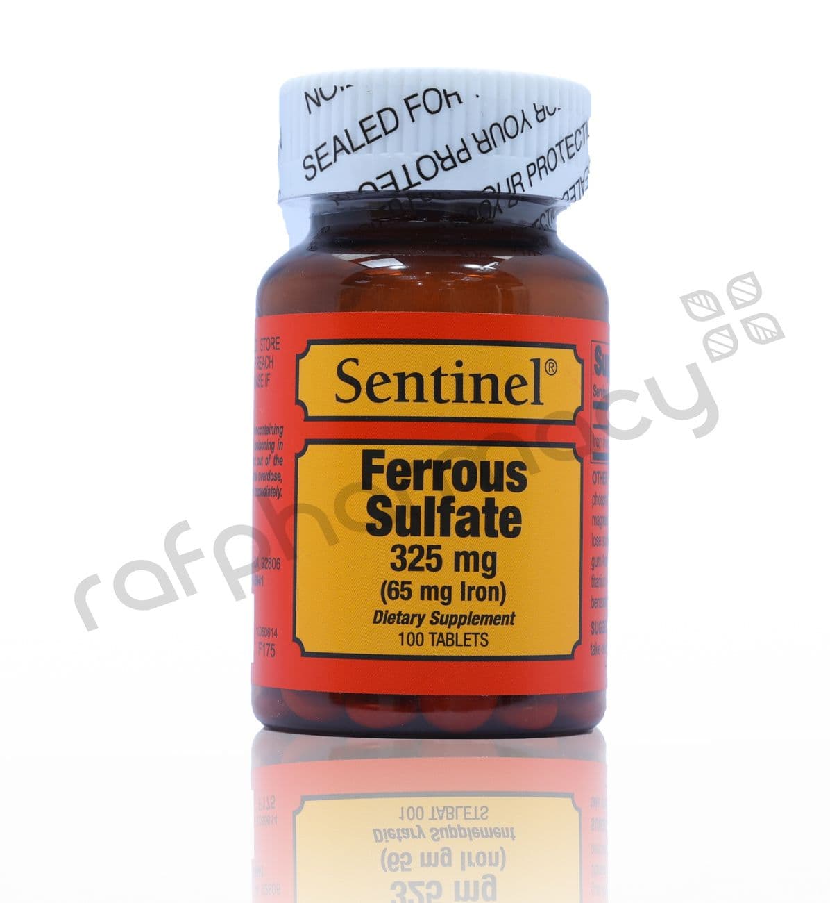 Sentinel Ferrous Sulfate 325Mg 100'S