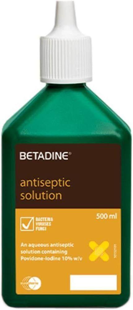 Betadine Antiseptic Solution 500 Ml