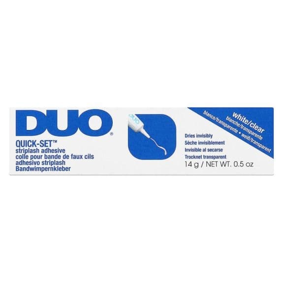 Duo Quick Set Striplash Adhesive White/Clear 14 G