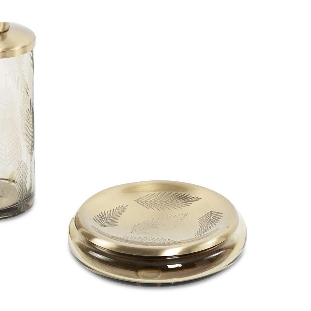 Milano Soap Dish, Gold - 11.5X11.5 Cm