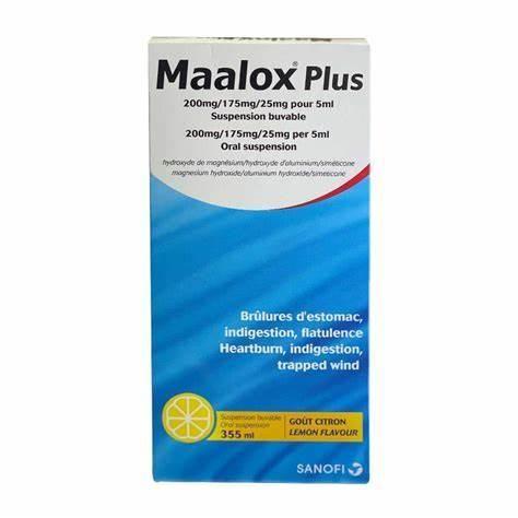 Maalox Plus Susp 355Ml