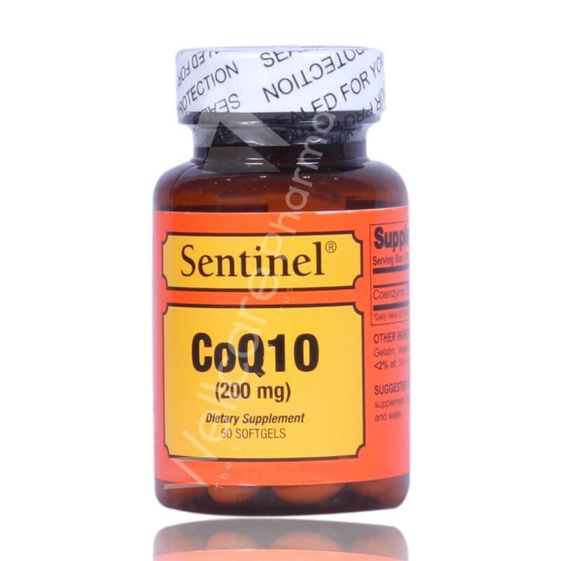 Sentinel Coq10(200Mg)Softgel 50'S