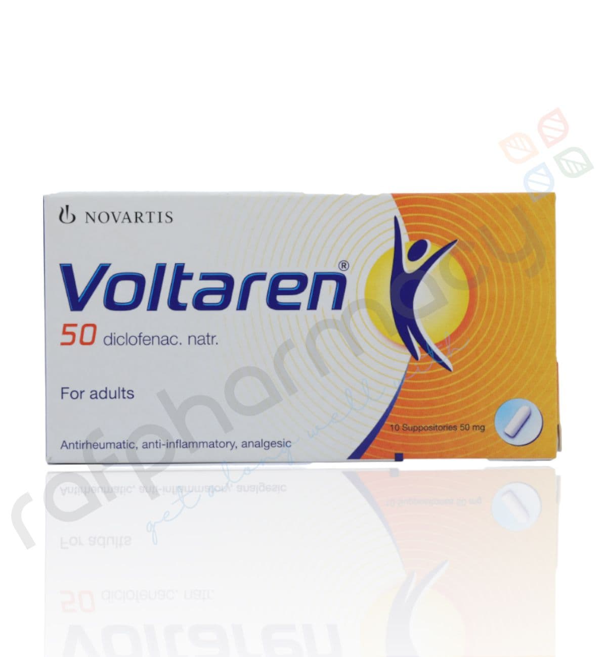 Voltaren 50Mg Supp 10'S