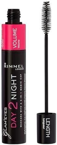 Rimmel London Glam'Eyes Day 2 Night Mascara 001 Black 9.5 Ml