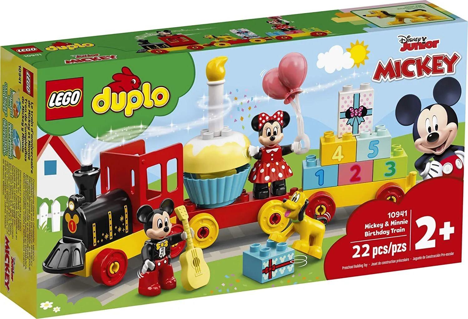 LEGO MICKEY AND MINNIE BIRTHDAY TRAIN