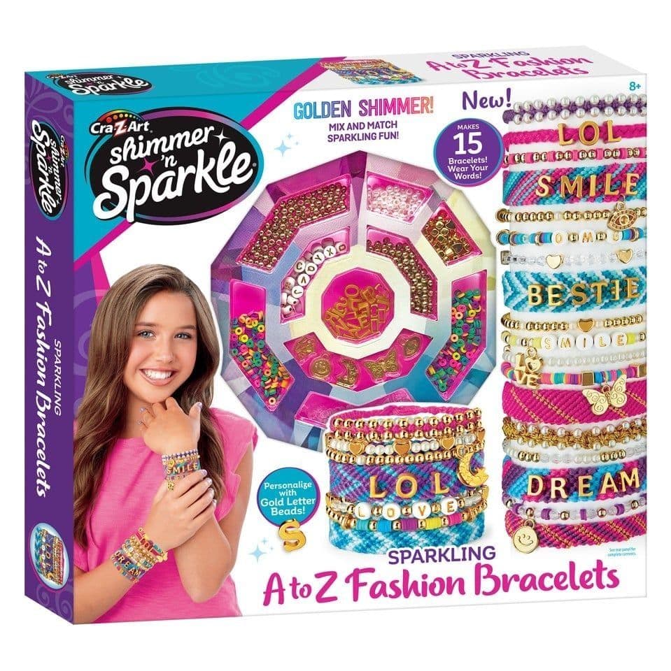 Shimmer N Sparkle Sparkling A To Z Fashion Bracelets
