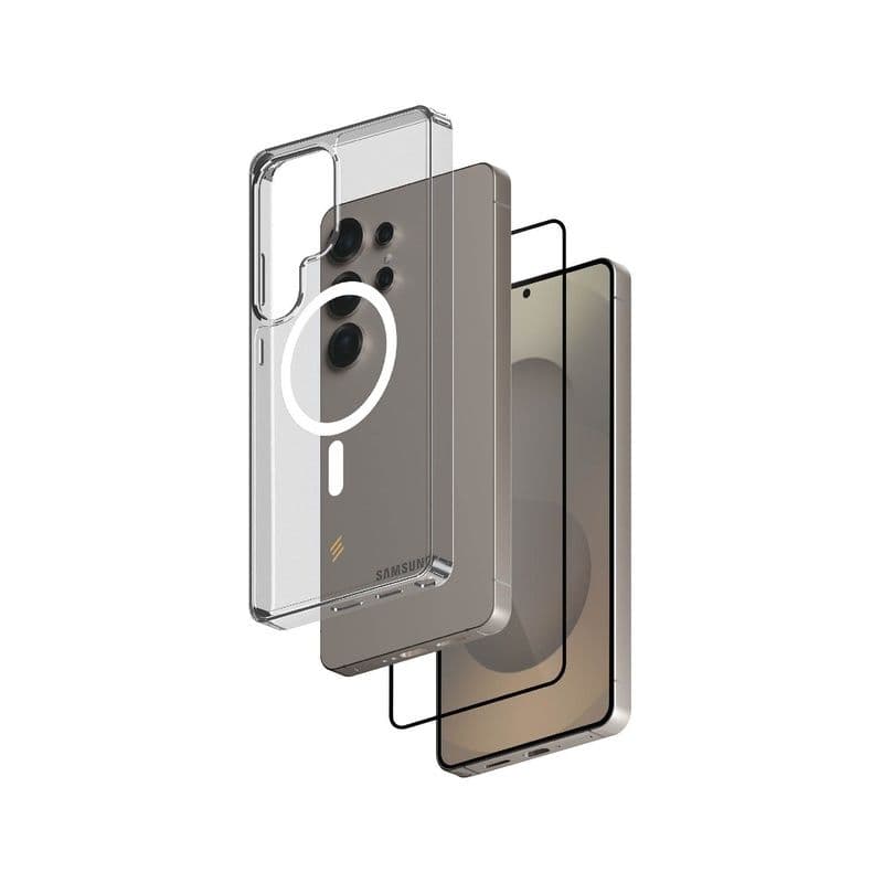 Smartix Premium Magsafe Clear Case+Protector For Samsung S25 Ultra