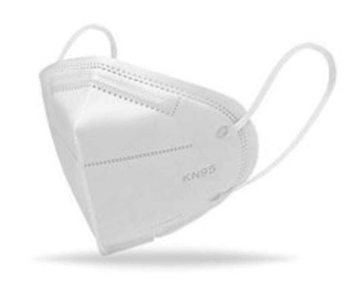 Lvm Kn95 Pack Of 20 Pieces Standard Kn95 Face Mask - White Slr