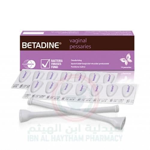 Betadine Vaginal Suppositories 14'S