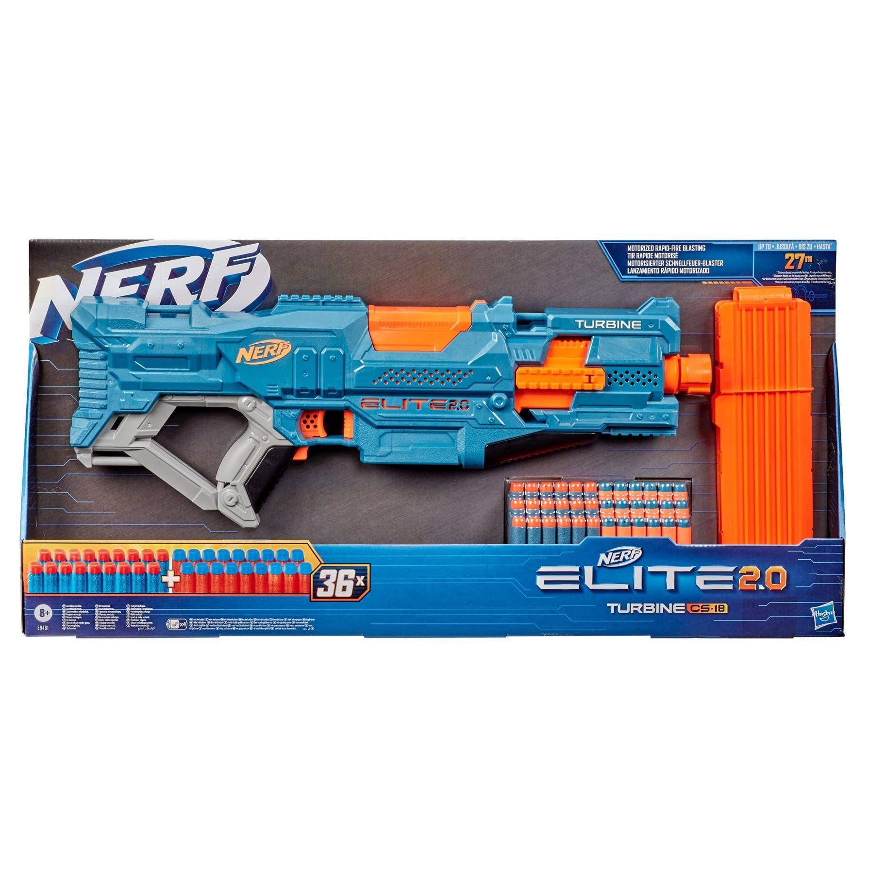 Nerf Elite 2.0 Turbine Cs-18 Motorized Blaster