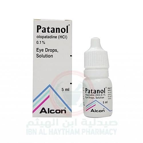 Patanol 0.1% Eye Drops 5Ml