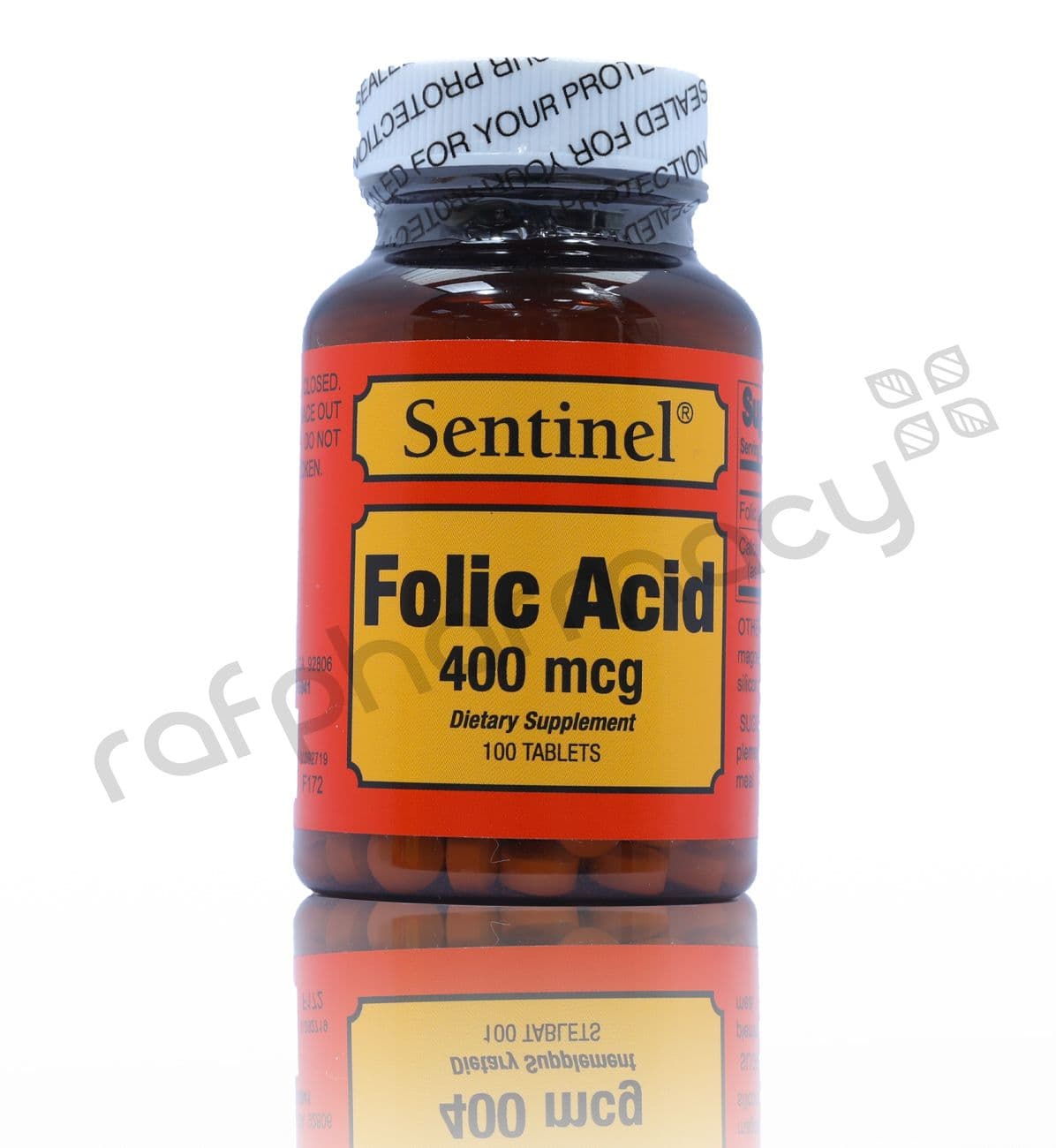 Sentinel Folic Acid 400Mg Tab 1X100'S