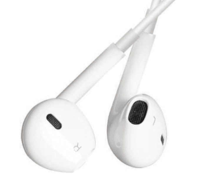 Hd-19 Dynamic Combination-Built-In Mic Hands Free Music Earphone - White - Slr