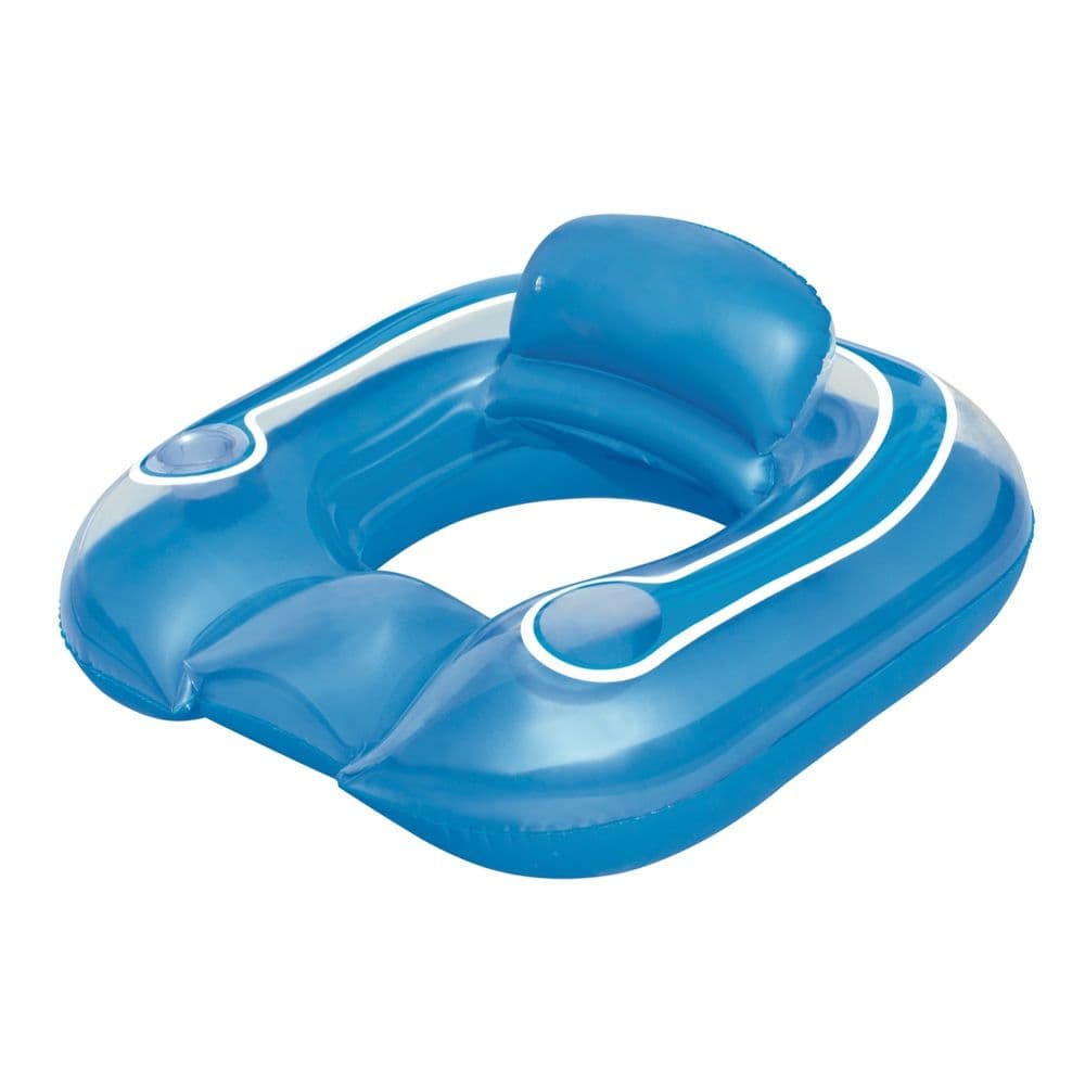 Bestway Inflatable Flip-Pillow Lounge (1.02 M X 94 Cm, Colors May Vary)