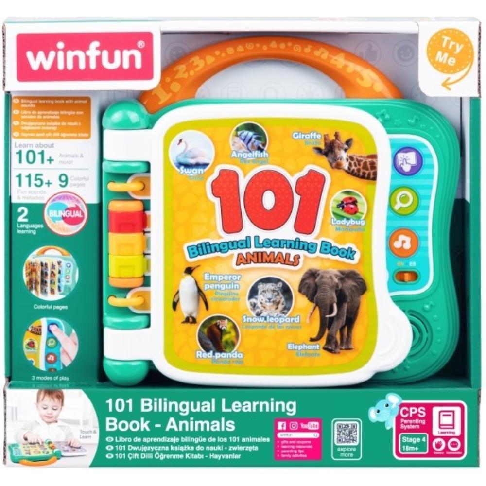 Winfun -  101 Bilingual Learning Book - Animals