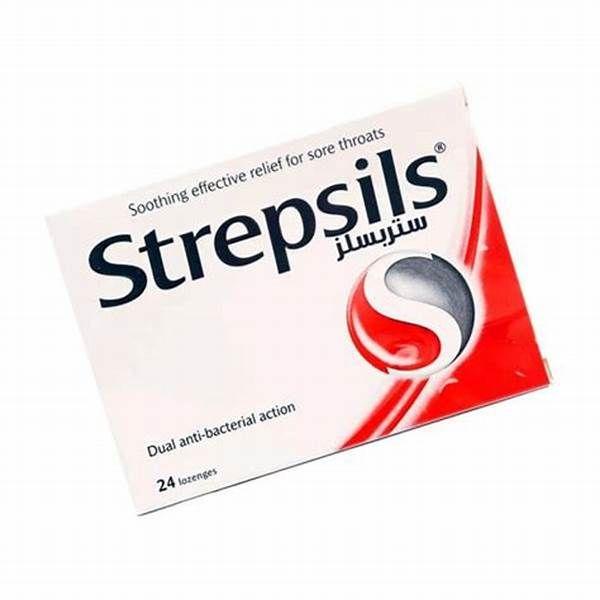 Strepsils Dual Anti Bacterial Action (Original) 24 Lozenges 00Hl