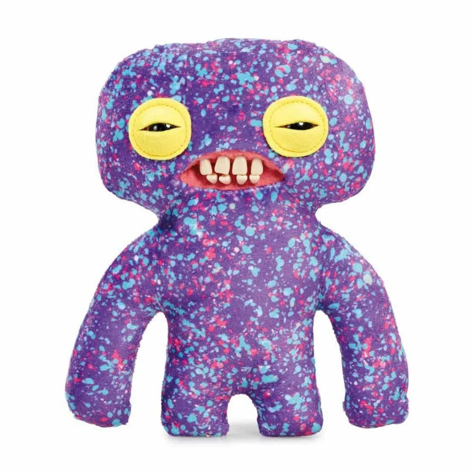 Fuggler Funny Ugly Monster Laboratory Misfits Edition S1 Squidge Plush Toy (22 Cm, Purple)