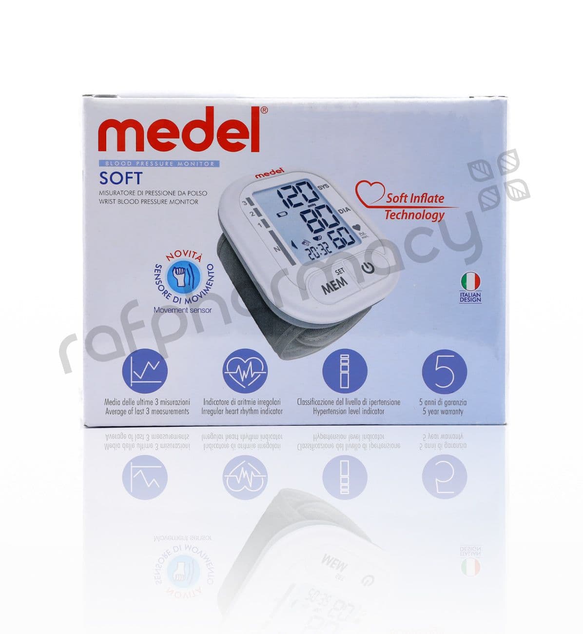 Medel Soft Wrist Blood Pressure Monitor #95215