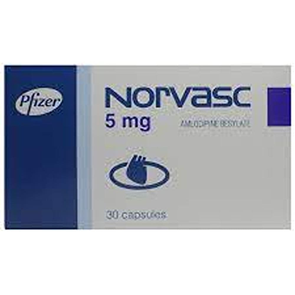 Norvasc 5 Mg 30 Cap