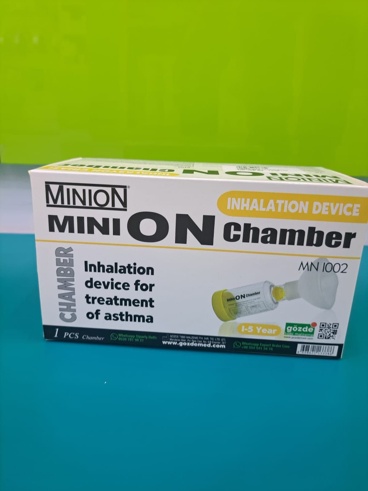 Minion Inhalation Device Chamber 1-5 Yrs