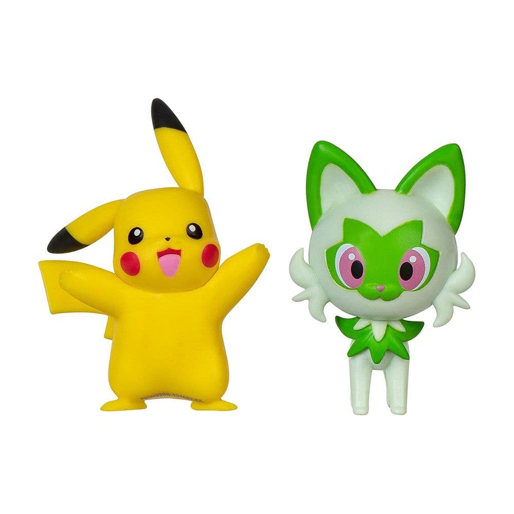 Pokemon Gen Ix Battle Figure Set (5 Cm, 2 Pack, Assorted)