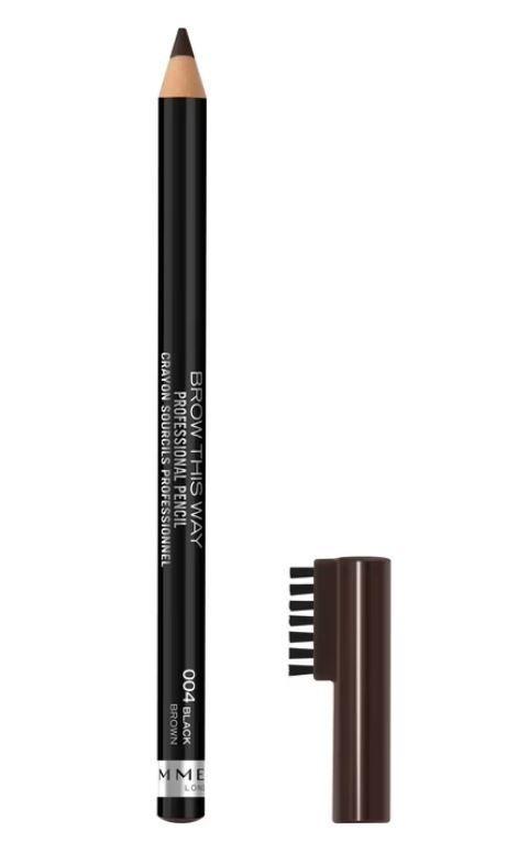 Rimmel London Professional Eyebrow Pencil 004 Black Brown