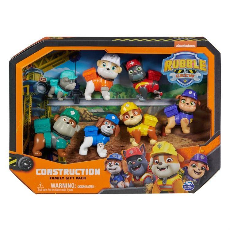 Paw Patrol Rubble & Crew Figure Gift Pack