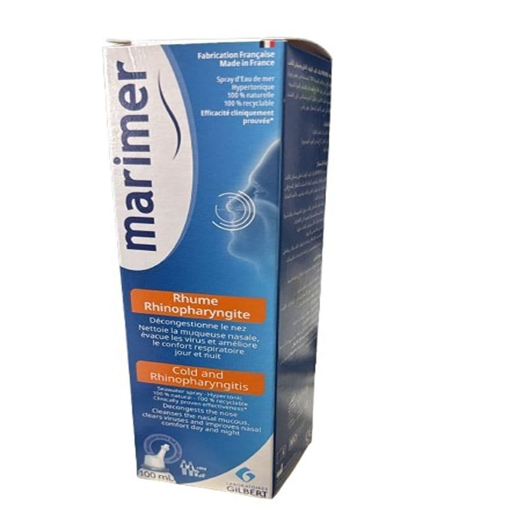 Marimer Hypertonic Cold & Rhinopharyngitis Nasal Spray 100ml