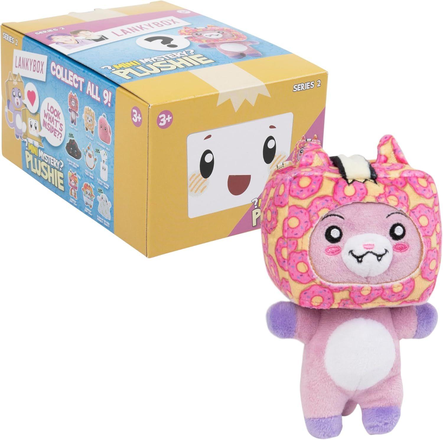 Lankybox Series 2 Mini Mystery Plush Toy (9.5 Cm, Assorted)