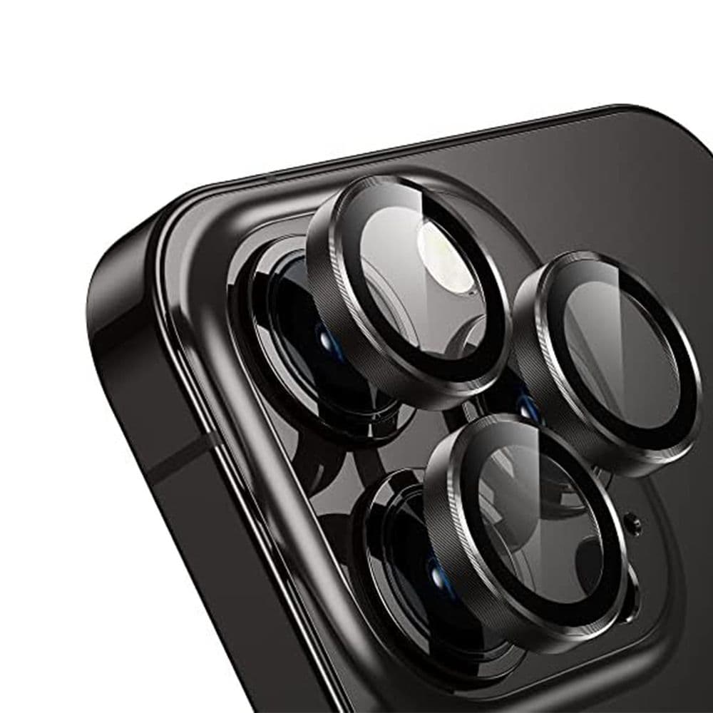 Bodyguardz Anti-Glare Camera Glass Protector For Iphone 14 Pro Pro Max Black Colour